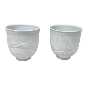 Lladro Collector's Society Votive Candle‎ Holders, Sailboats and Dolphins
